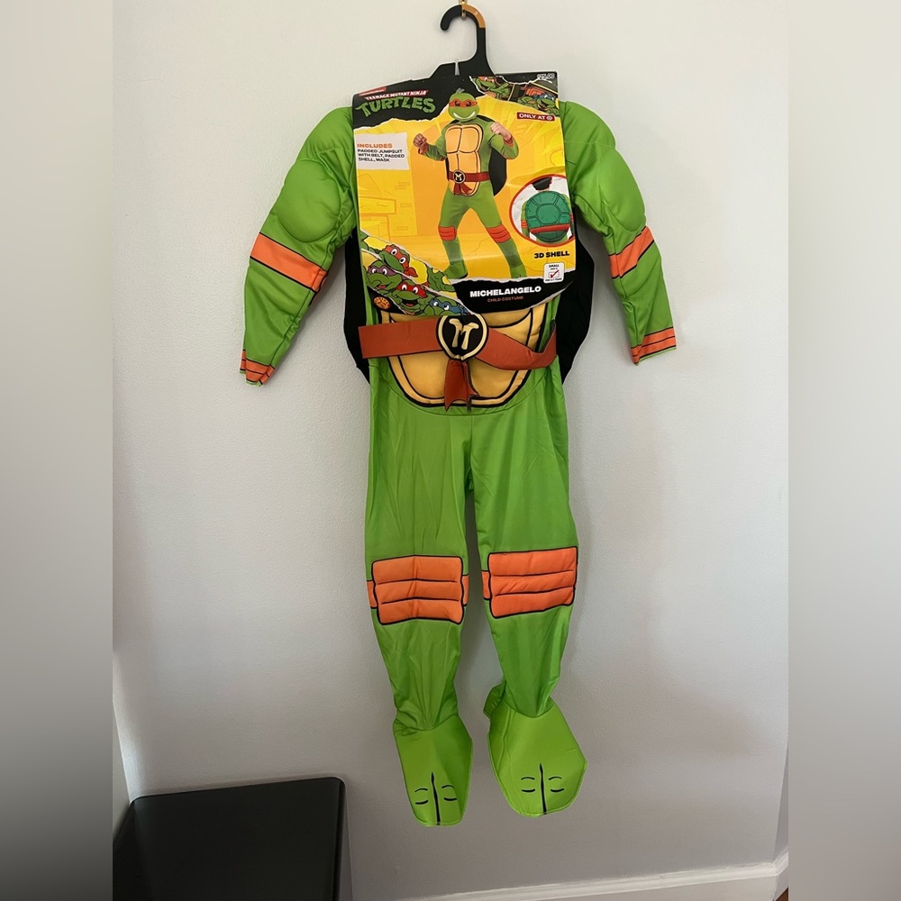 Michelangelo teenage mutant ninja turtle - nickelodean halloween costume